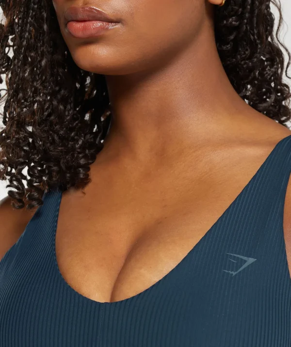 Ribbed Sports Bra