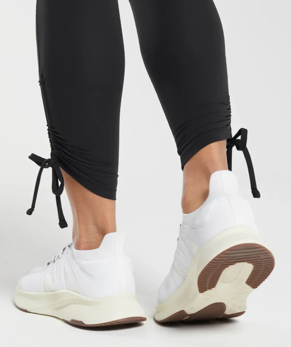 Ribbon Ankle Leggings