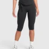 Ruched Capri Leggings