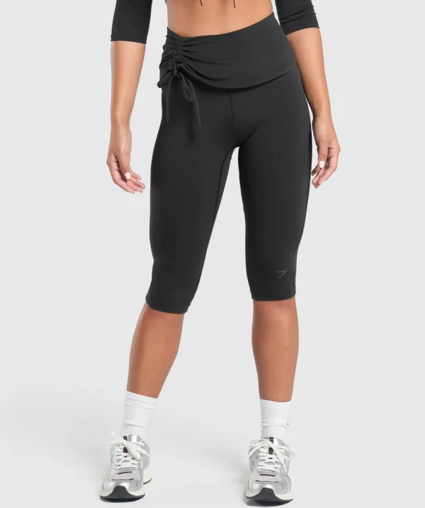 Ruched Capri Leggings