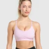 Ruched Sports Bra