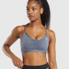 Ruched Sports Bra