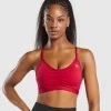 Ruched Sports Bra