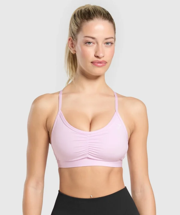 Ruched Sports Bra