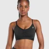 Ruched Sports Bra