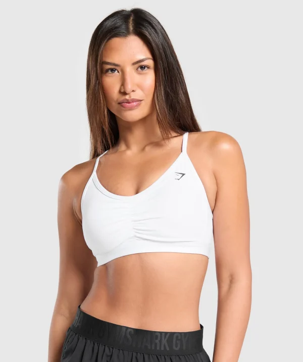 Ruched Sports Bra