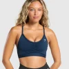 Ruched Sports Bra