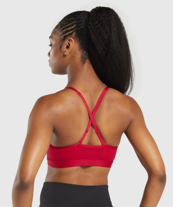 Ruched Sports Bra