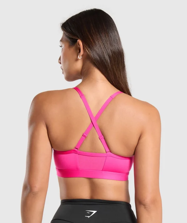 Ruched Sports Bra