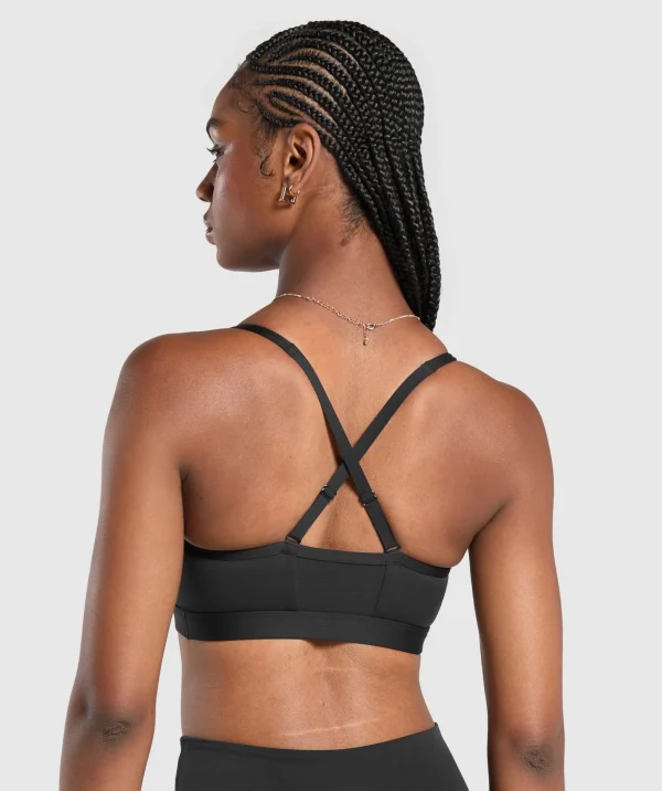 Ruched Sports Bra