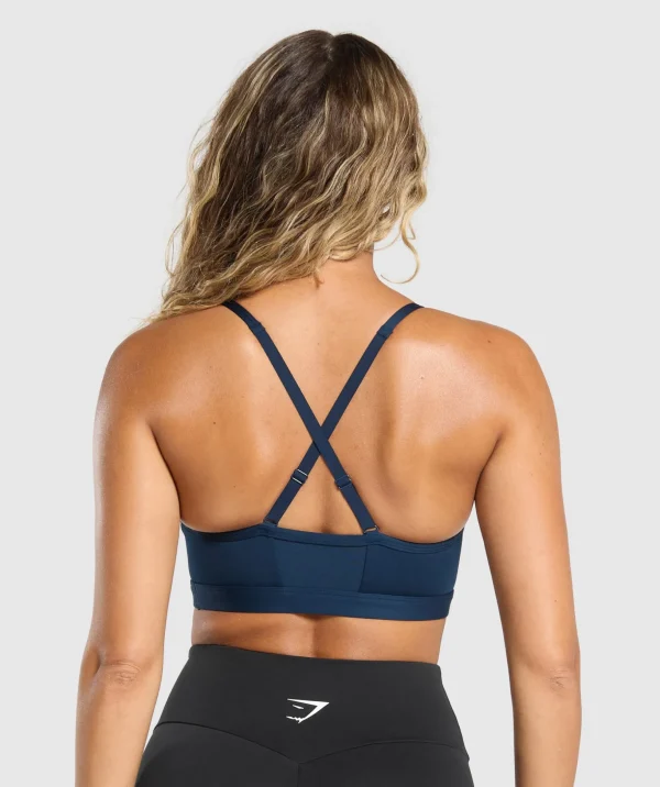 Ruched Sports Bra