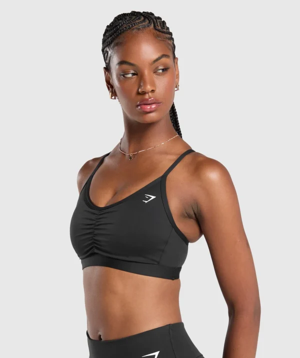 Ruched Sports Bra