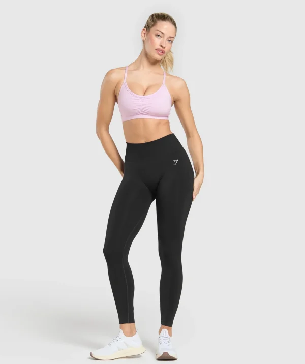 Ruched Sports Bra