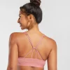 Ruched Strappy Sports Bra