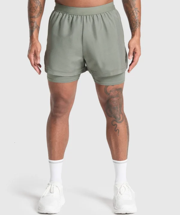 Running 2 in 1 Shorts