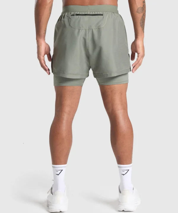 Running 2 in 1 Shorts