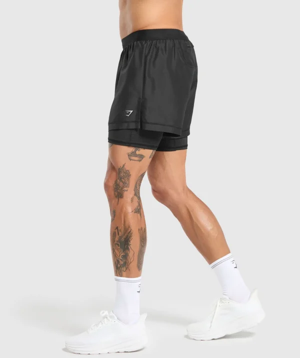 Running 2 in 1 Shorts