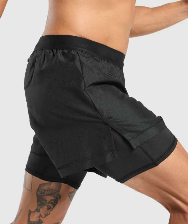 Running 2 in 1 Shorts