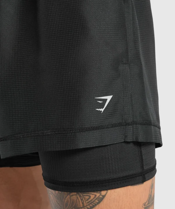 Running 2 in 1 Shorts