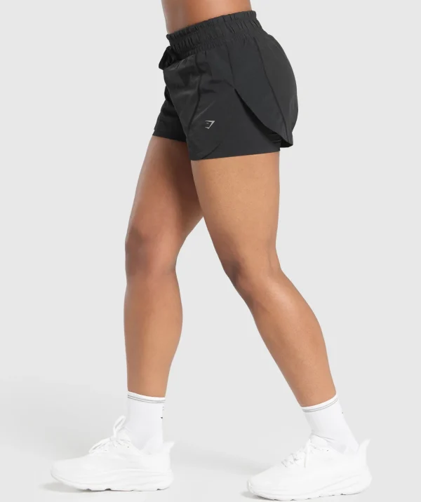 Running 2 in 1 Woven Shorts