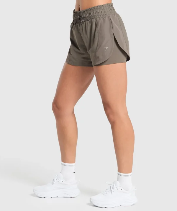 Running 2 in 1 Woven Shorts