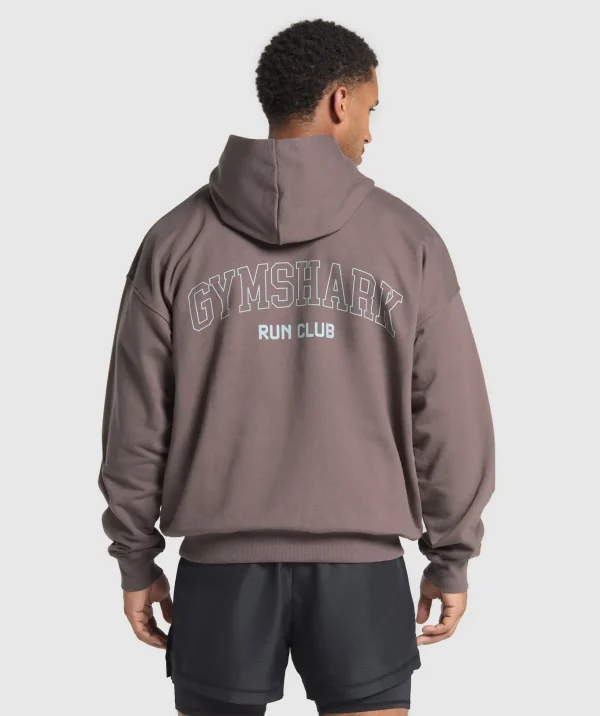 Running Graphic Hoodie