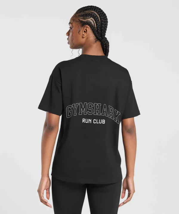 Running Graphic Oversized T-Shirt