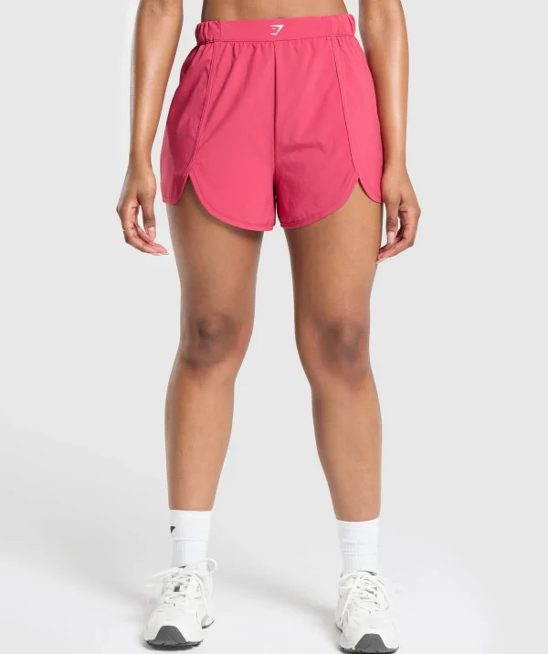 Scallop Hem Shaped Shorts