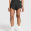 Scallop Hem Shaped Shorts