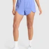 Scallop Hem Shaped Shorts