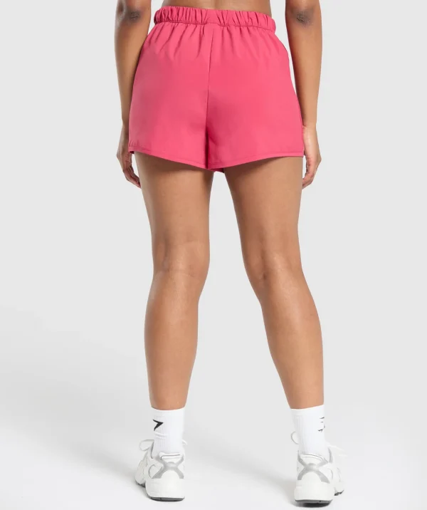 Scallop Hem Shaped Shorts