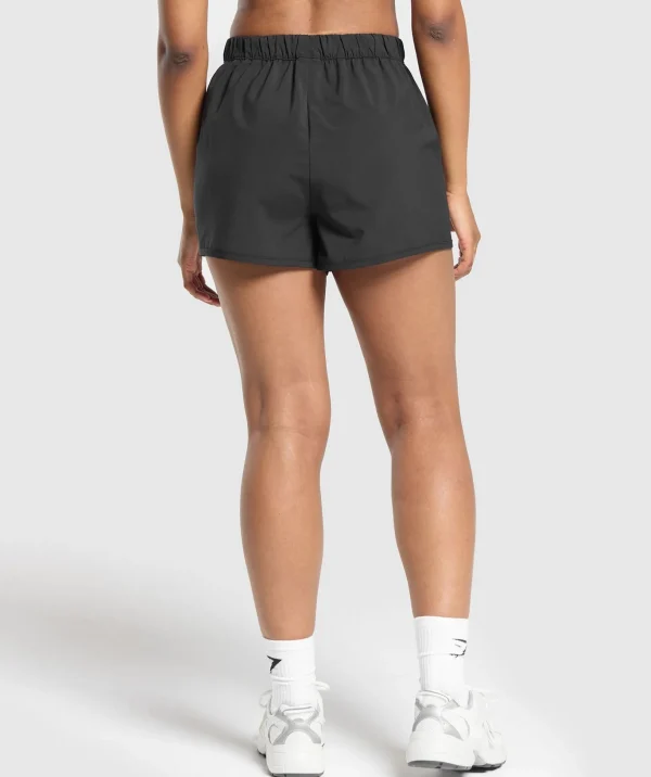 Scallop Hem Shaped Shorts