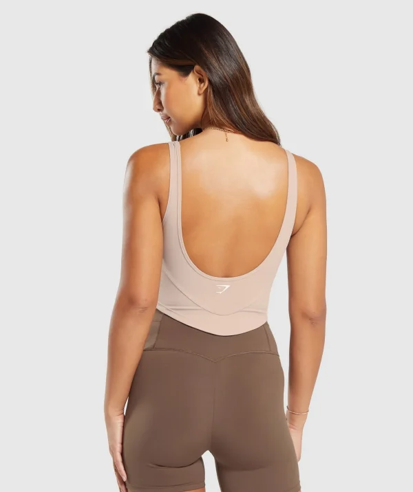 Scoop Back Crop Tank