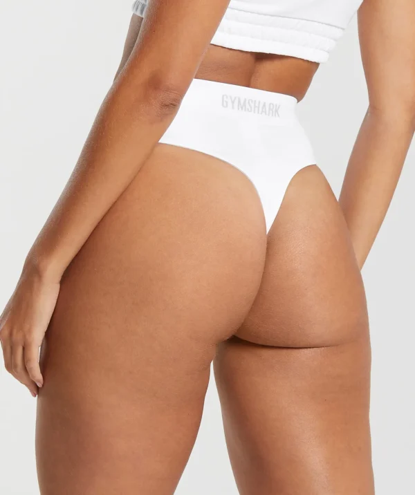 Seamless High Waisted Thong