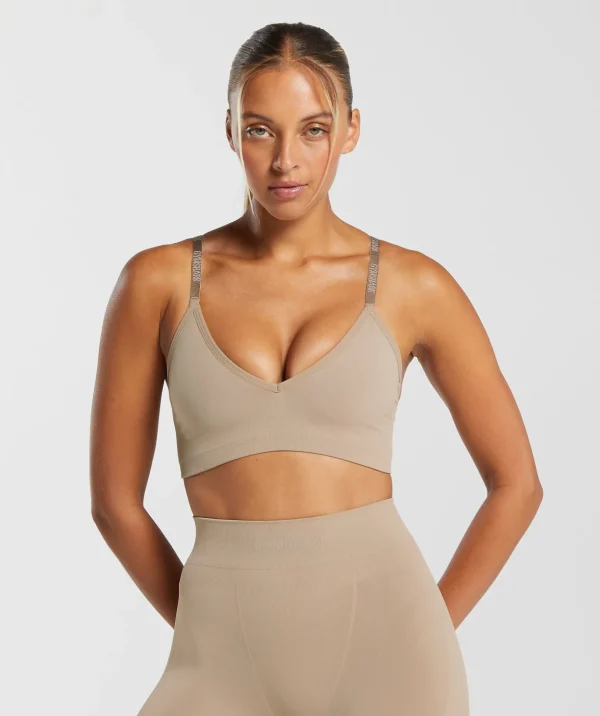 Seamless V Neck Bralette