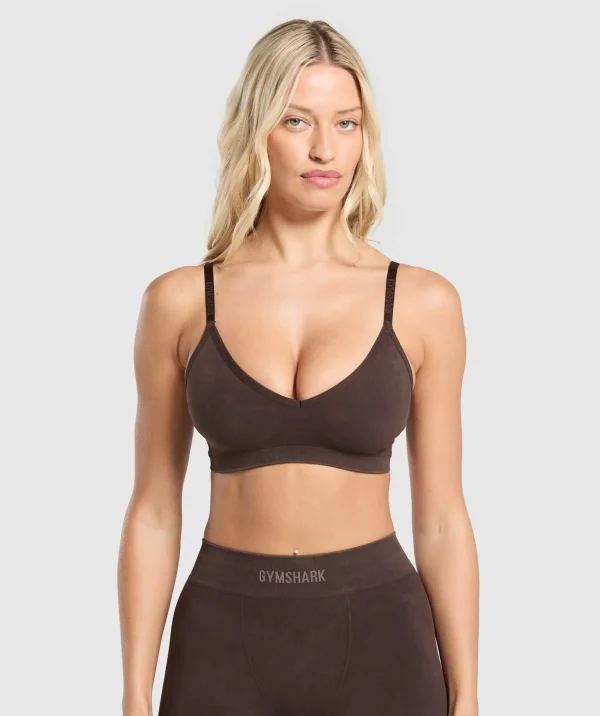 Seamless V Neck Bralette