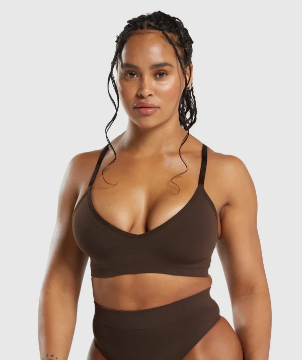 Seamless V Neck Bralette