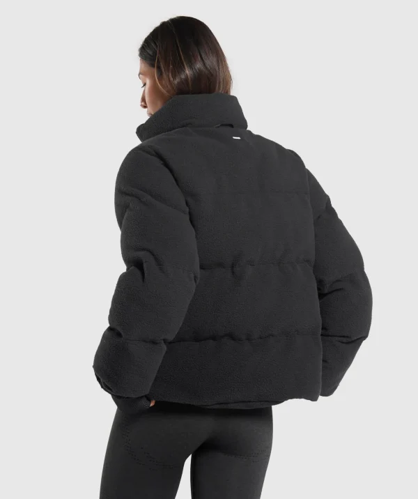 Sherpa Puffer Jacket