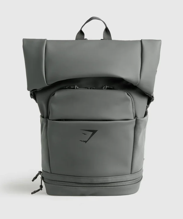 Sleek Backpack Roll Top