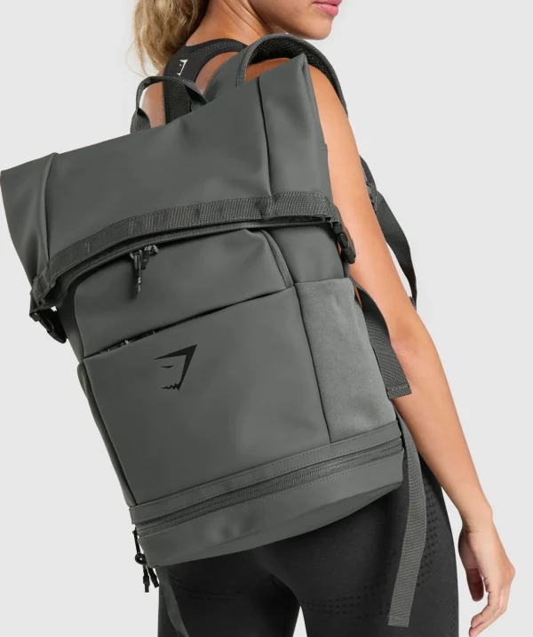 Sleek Backpack Roll Top