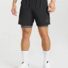 Sport 7" 2 In 1 Shorts