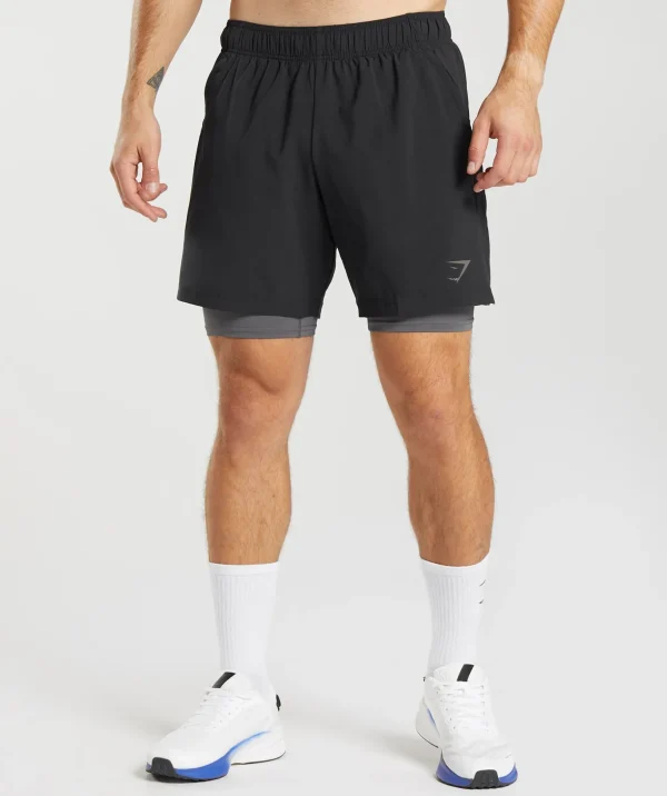 Sport 7" 2 In 1 Shorts