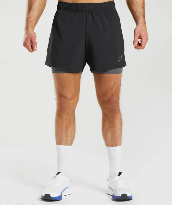 Sport 5" 2 In 1 Shorts