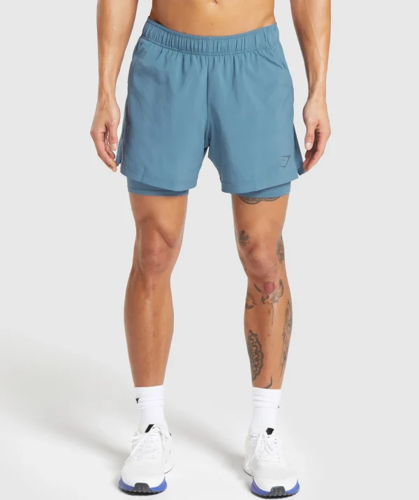 Sport 5" 2 in 1 Shorts