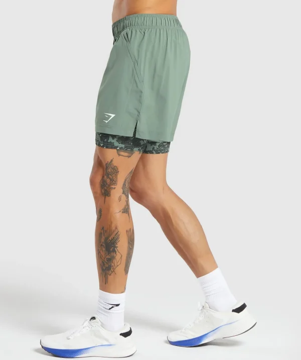 Sport 5" 2 in 1 Shorts