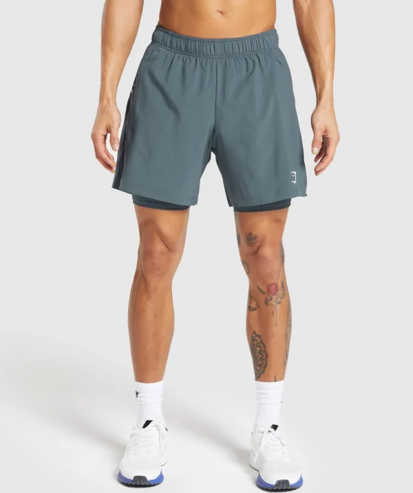 Sport 7" 2 in 1 Shorts