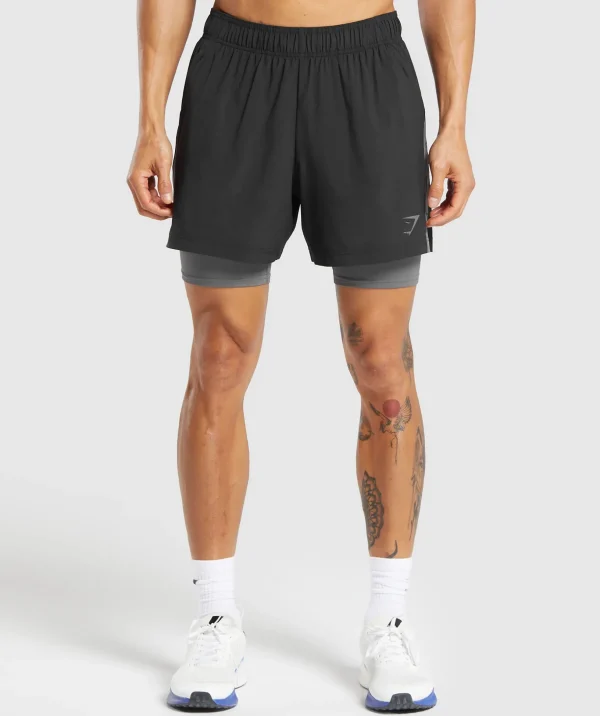 Sport 5" 2 in 1 Shorts