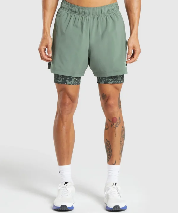 Sport 5" 2 in 1 Shorts