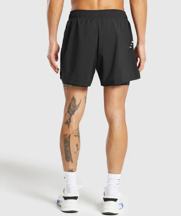 Sport  5" 2 in 1 Shorts