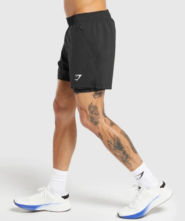 Sport  5" 2 in 1 Shorts